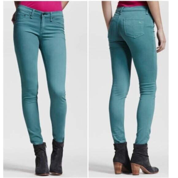Rag & Bone Legging Jeans in Atlantic Blue - 28 - Picture 1 of 9